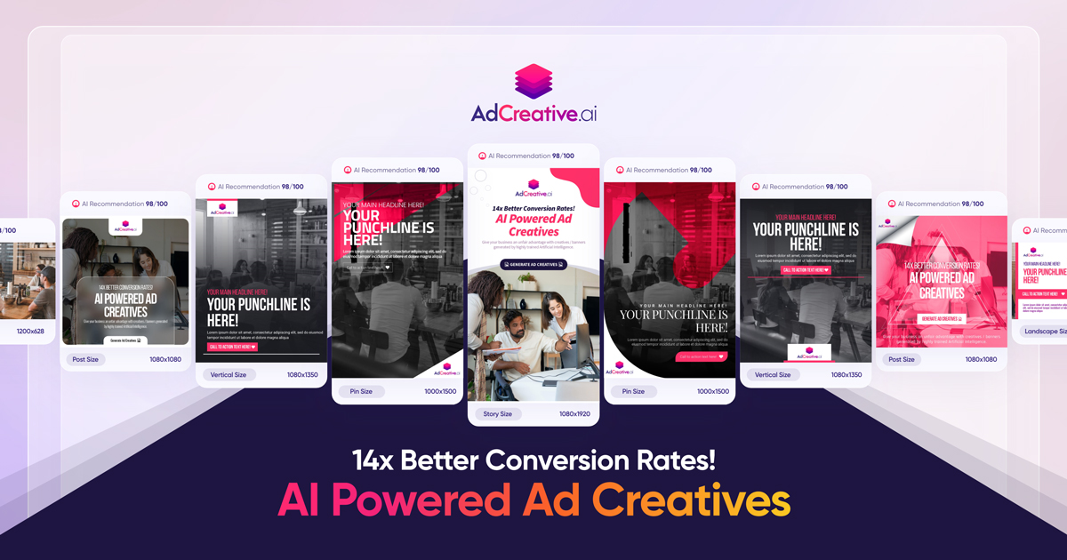 Изображение для сервиса AdCreative.ai номер один