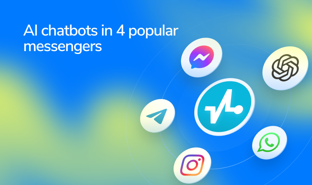 Изображение для сервиса AI Chatbots in Messengers номер один