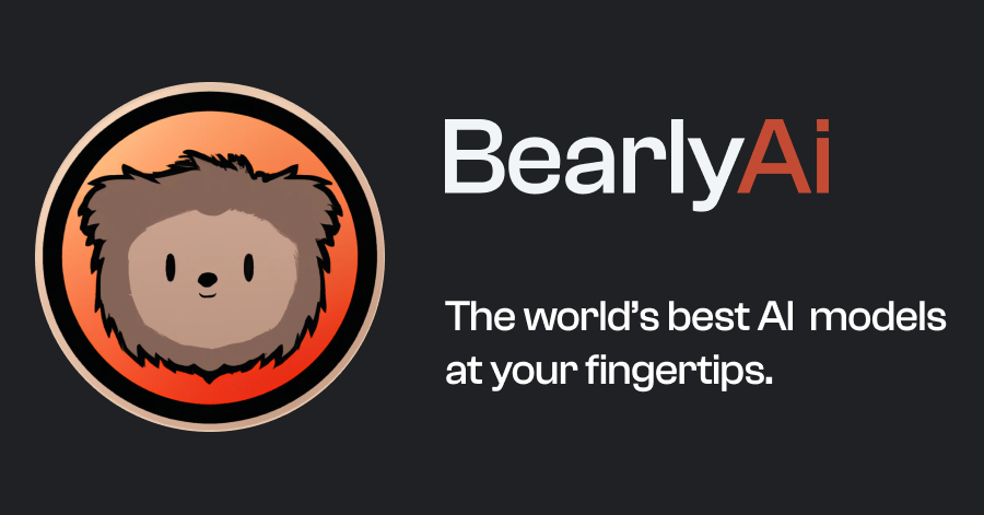 Изображение для сервиса BearlyAI номер один