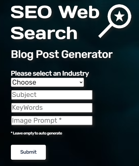 Изображение для сервиса Blog Post Generator номер один