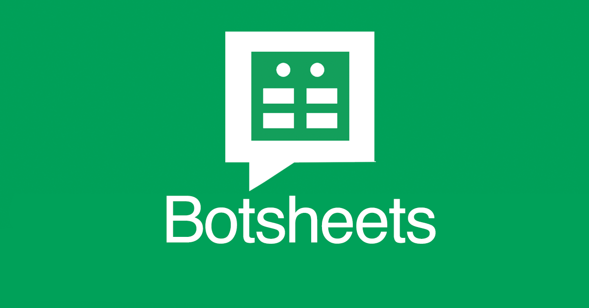 Изображение для сервиса Botsheets номер один