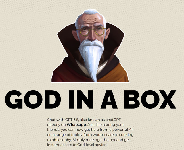 Изображение для сервиса God In A Box номер один