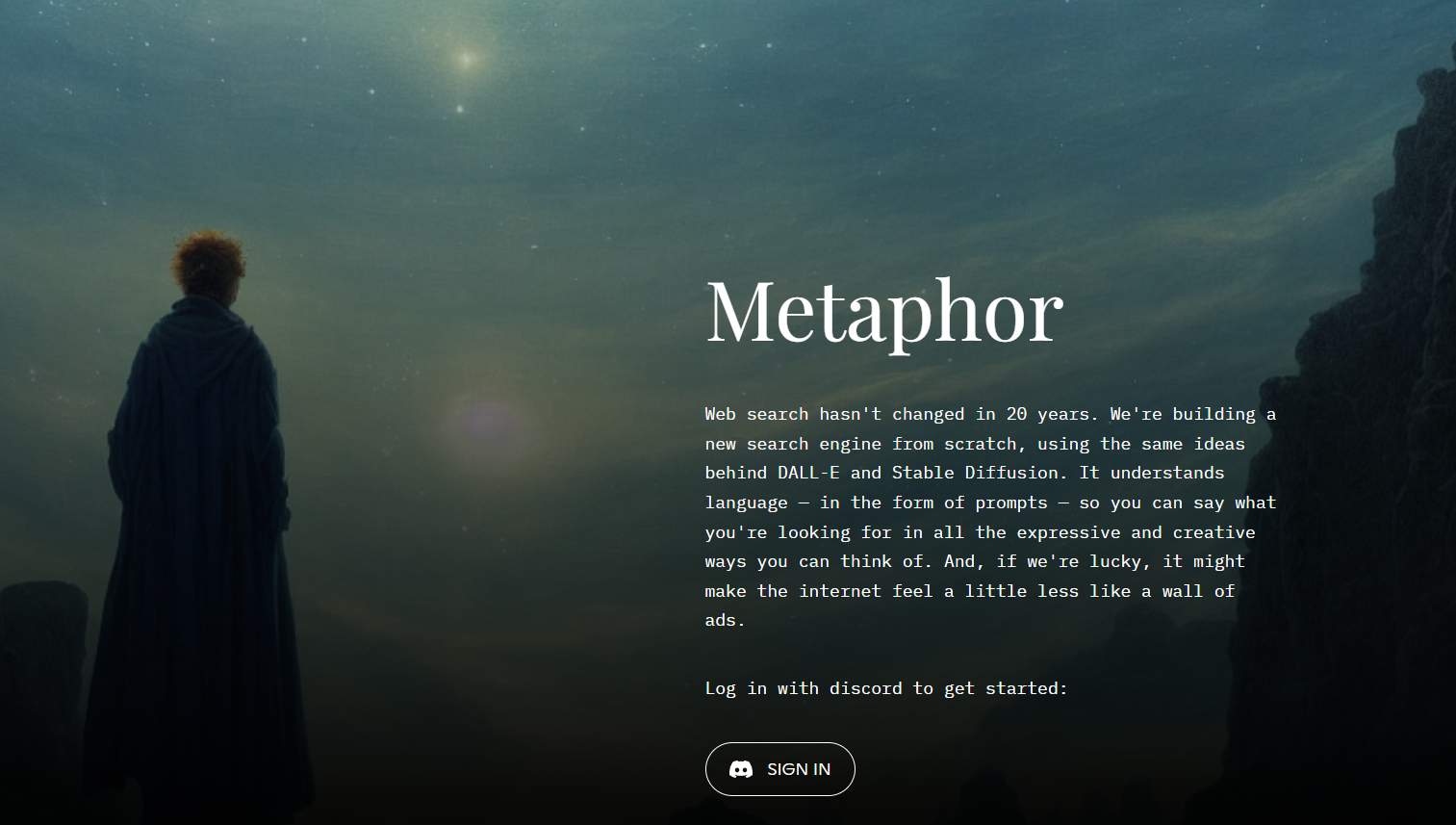 Изображение для сервиса Metaphor номер один