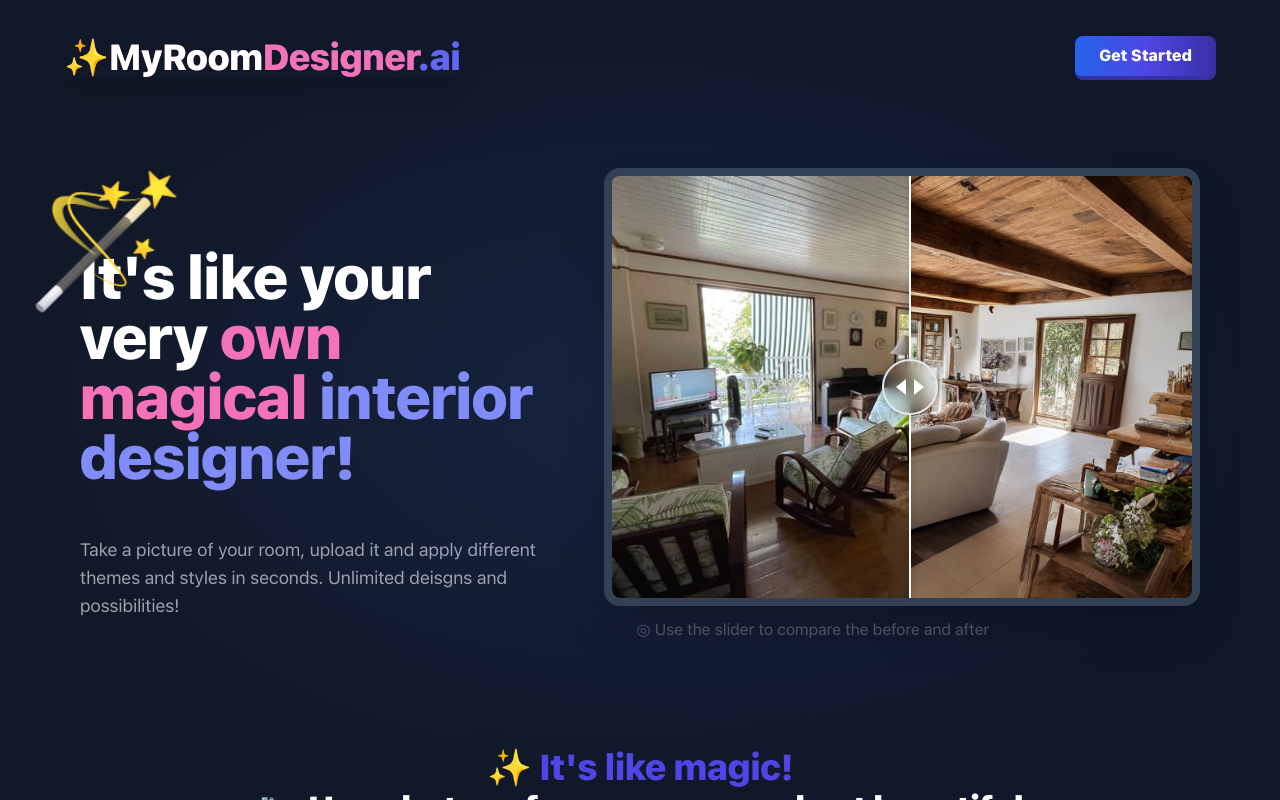 Изображение для сервиса MyRoomDesigner.ai номер один