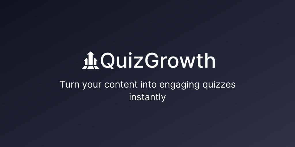 Изображение для сервиса QuizGrowth номер один