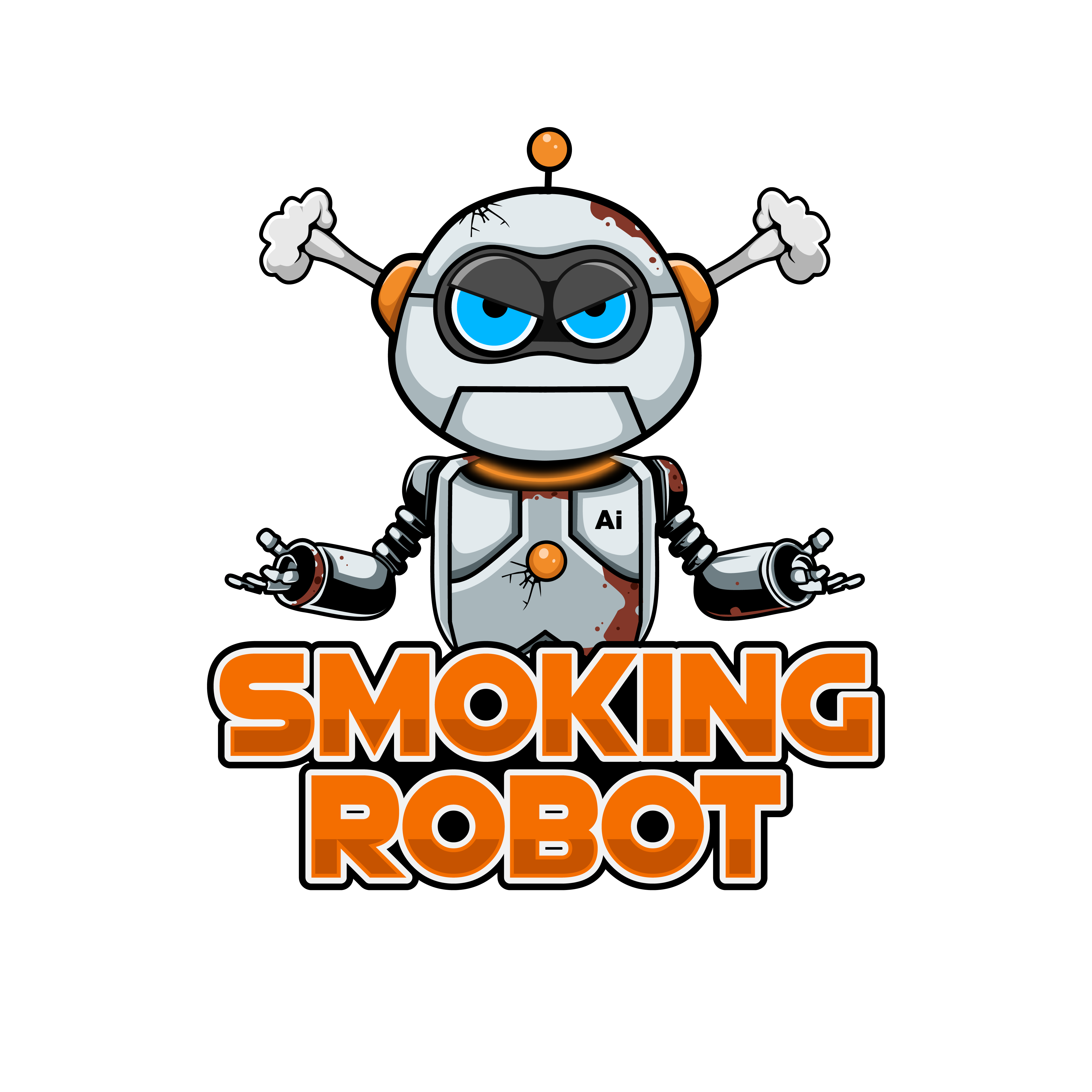 Изображение для сервиса Smoking Robot AI номер один