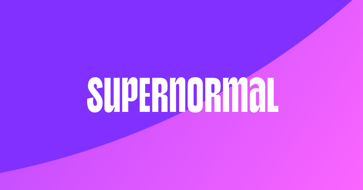 Изображение для сервиса Supernormal номер один