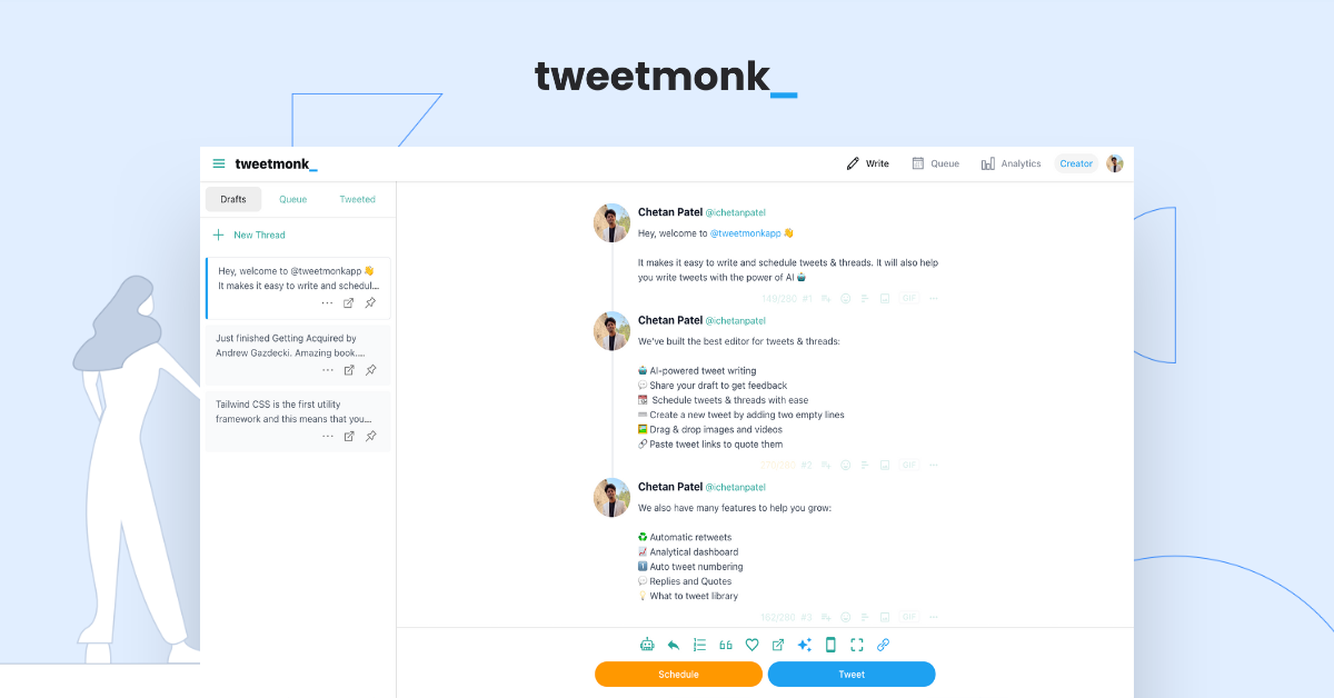 Изображение для сервиса Tweetmonk номер один