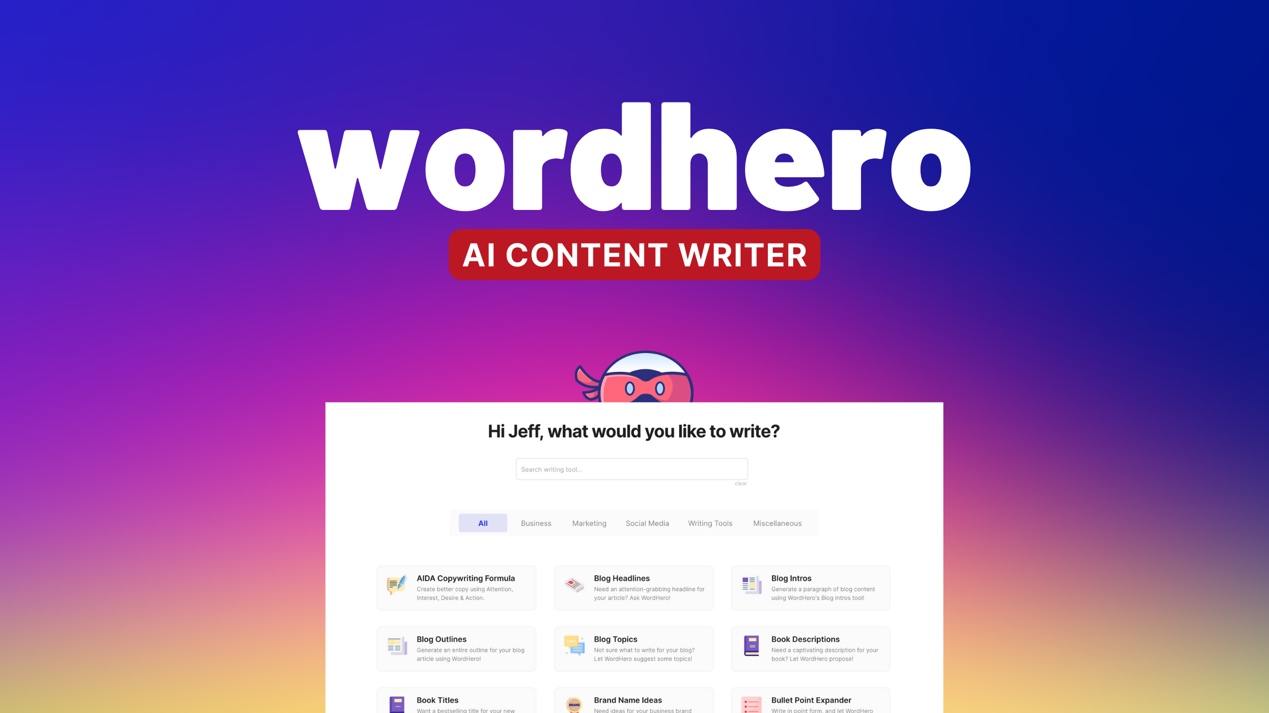 WordHero - сервис с искусственным интеллектом | Botobo