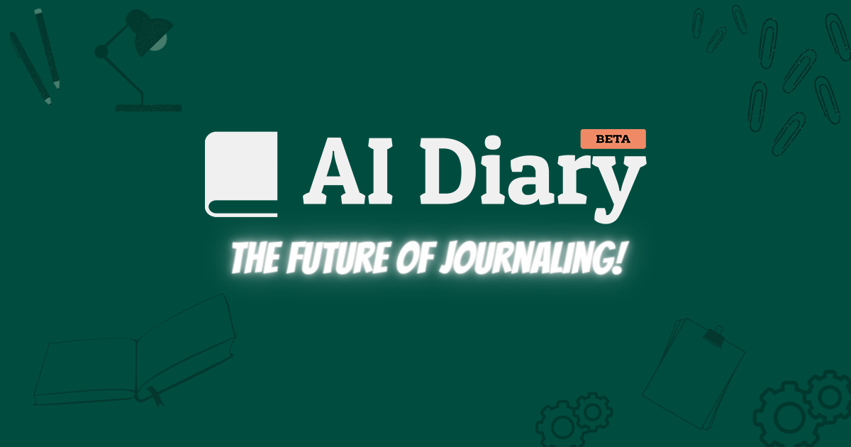 Изображение для сервиса AI Diary номер один