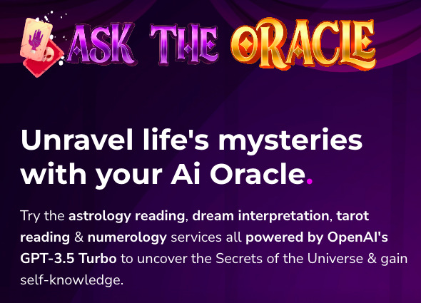Изображение для сервиса Ask the Oracle номер один