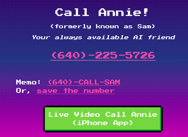 Изображение для сервиса Call Annie номер один