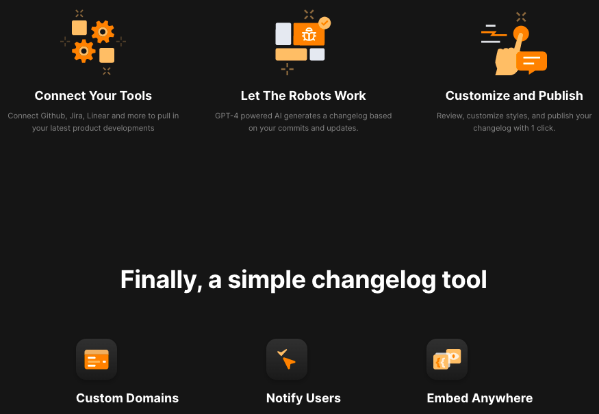 Изображение для сервиса GPT-4 Powered Changelog номер один