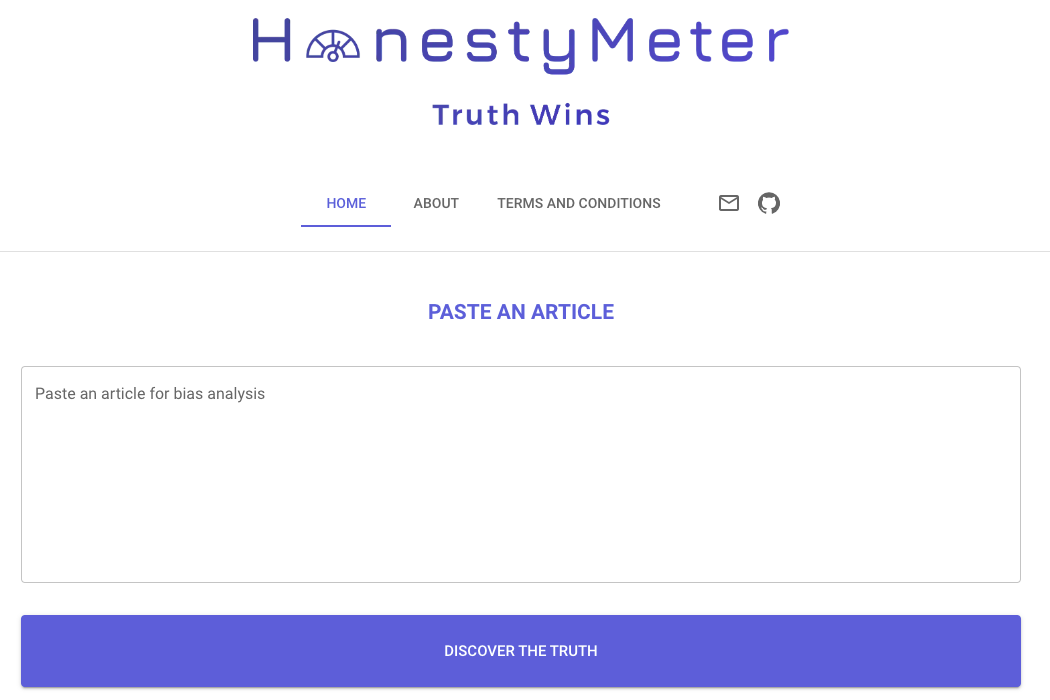 Изображение для сервиса Honesty Meter номер один