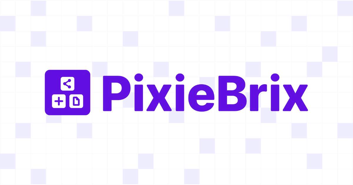 Изображение для сервиса PixieBrix номер один