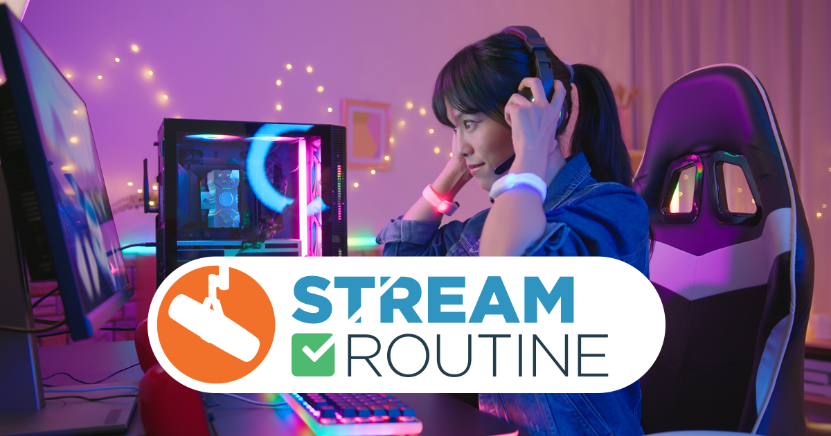 Изображение для сервиса Stream Routine номер один