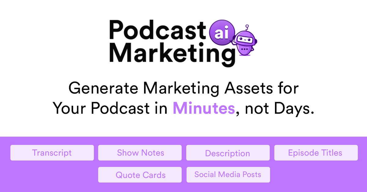 Изображение для сервиса Podcast Marketing AI номер один