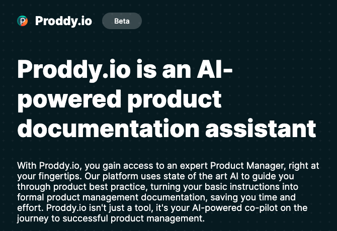 Изображение для сервиса Proddy.io номер один