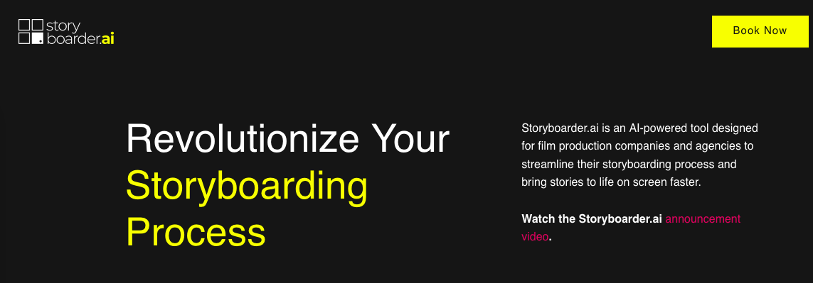 Изображение для сервиса Storyboarder.ai номер один