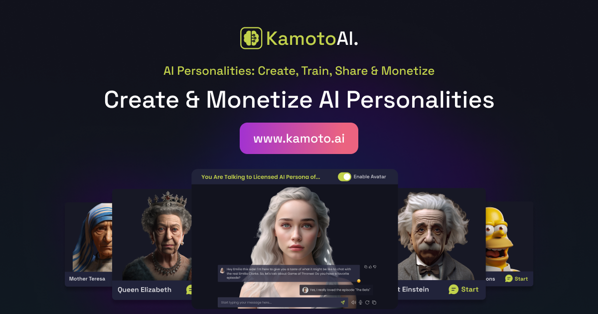 Изображение для сервиса Kamoto.AI номер один