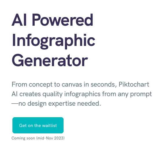 Изображение для сервиса Piktochart AI номер один