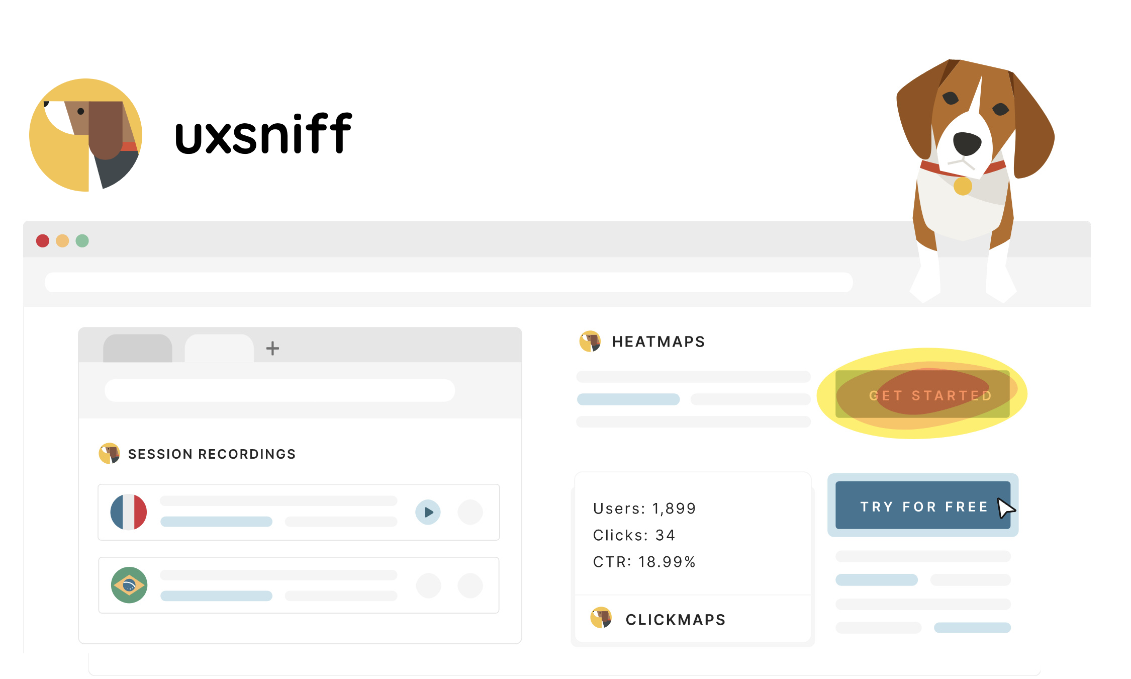 Изображение для сервиса UXSniff номер один