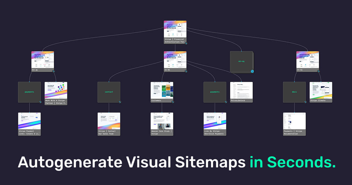 Изображение для сервиса VisualSitemaps номер один