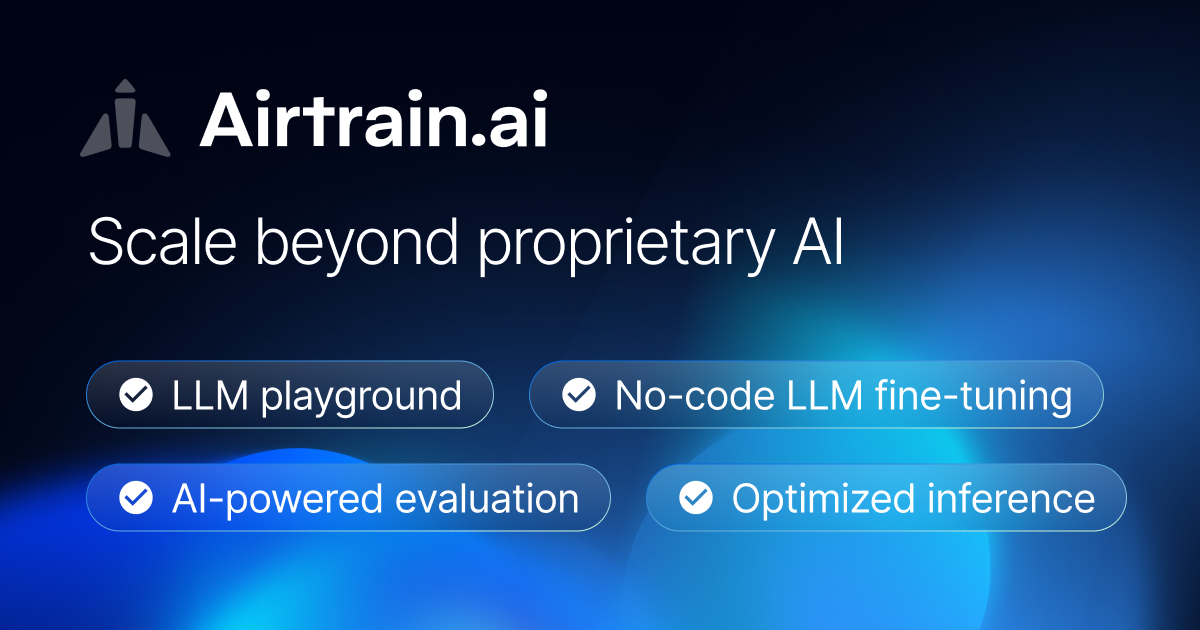 Изображение для сервиса Airtrain.ai номер один