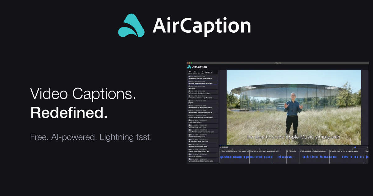 Изображение для сервиса AirCaption номер один