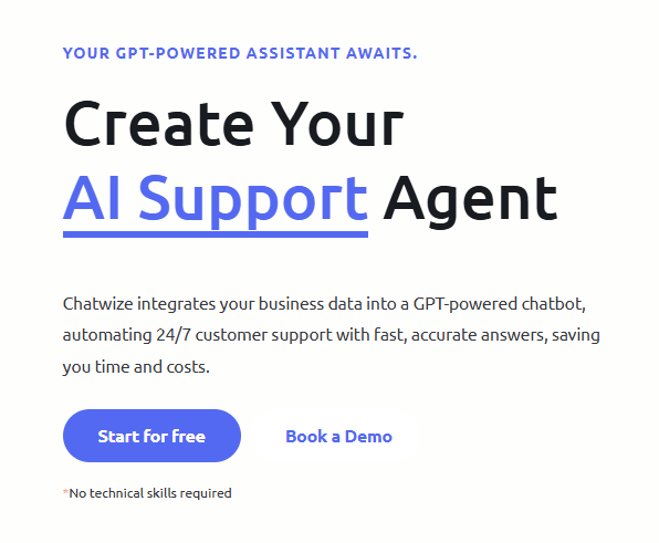 Изображение для сервиса ChatWize.ai номер один