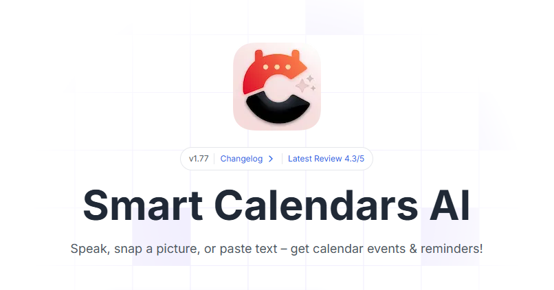 Изображение для сервиса Smart Calendars AI номер один