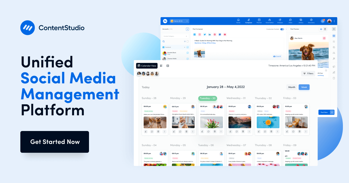 Изображение для сервиса ContentStudio номер один