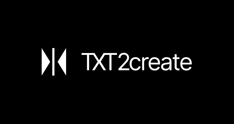 Изображение для сервиса Txt2Create номер один