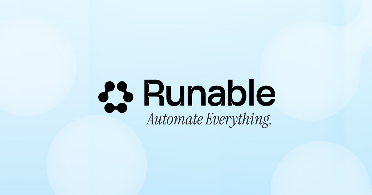 Изображение для сервиса Runable номер один