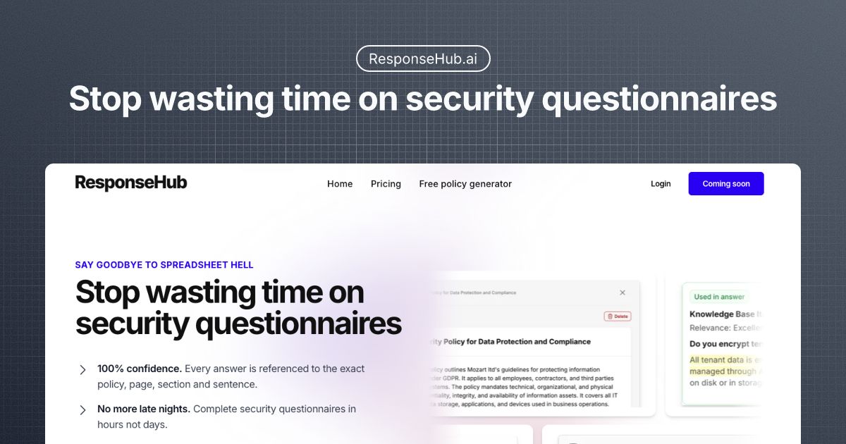 Изображение для сервиса ResponseHub номер один