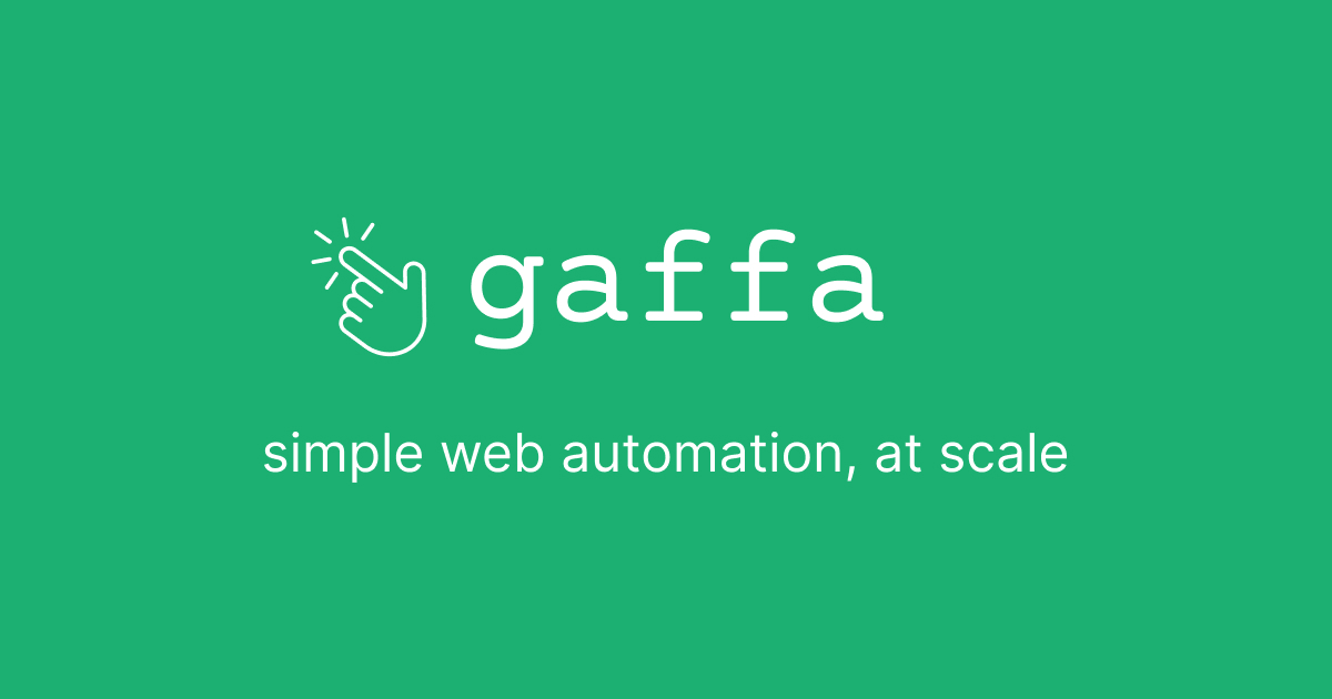 Изображение для сервиса Gaffa номер один