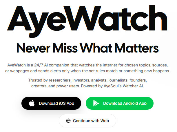 Изображение для сервиса AyeWatch номер один