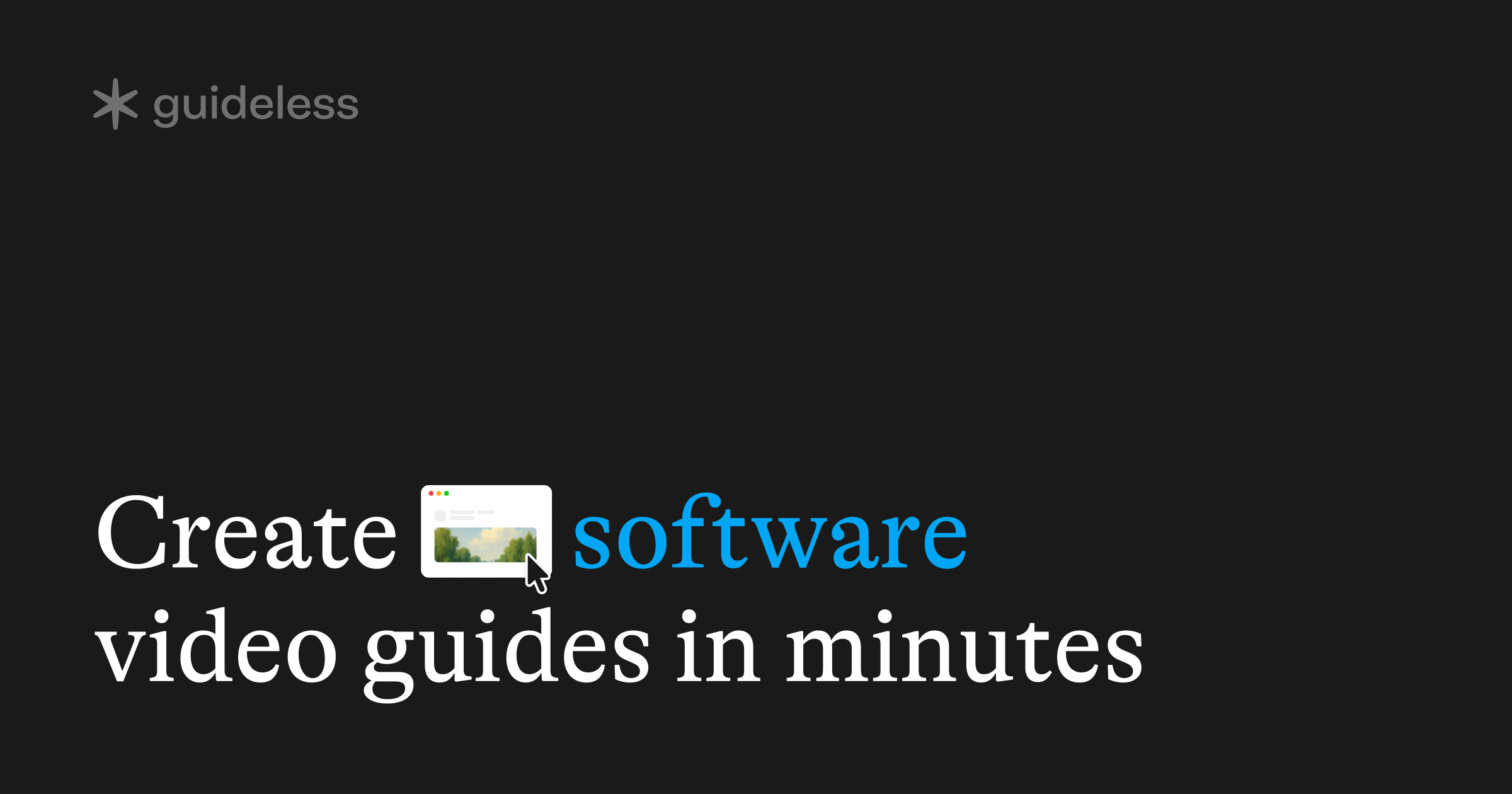 Изображение для сервиса Guideless номер один