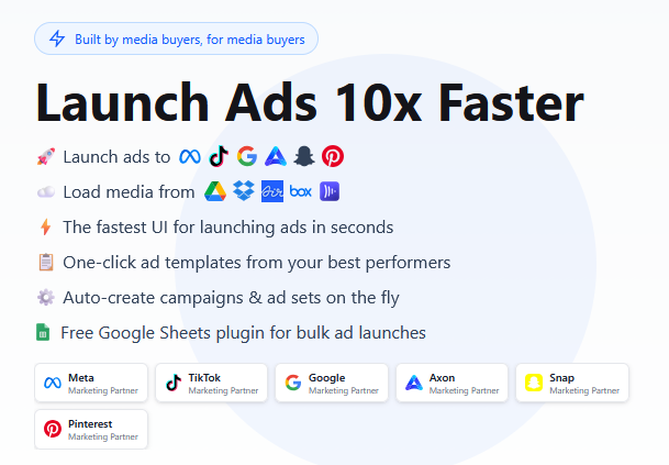 Изображение для сервиса AdManage.ai номер один