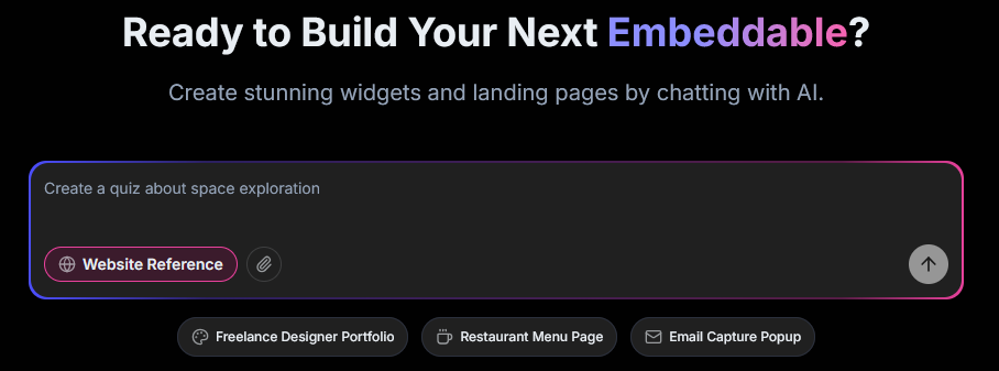 Изображение для сервиса Embeddable номер один