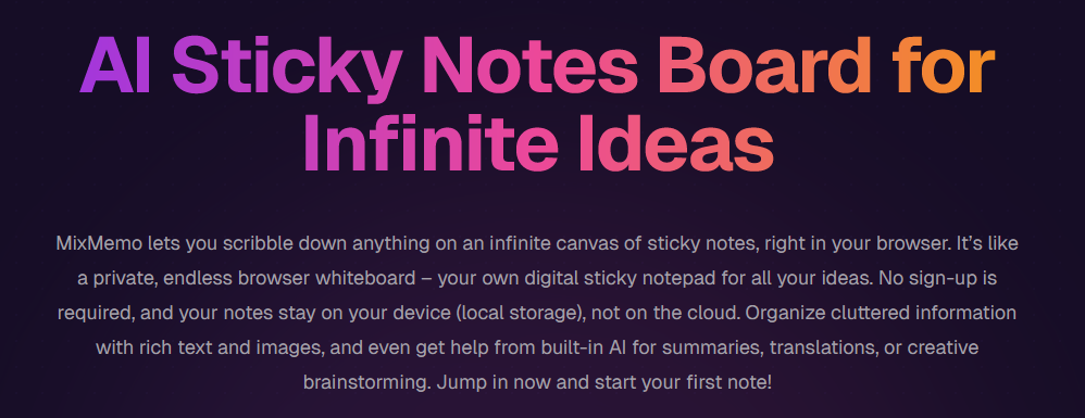Изображение для сервиса MixMemo.ai номер один