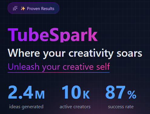 Изображение для сервиса TubeSpark номер один