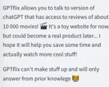 Логотип GPTFlix