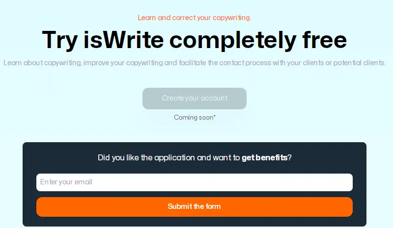 Сайт isWrite