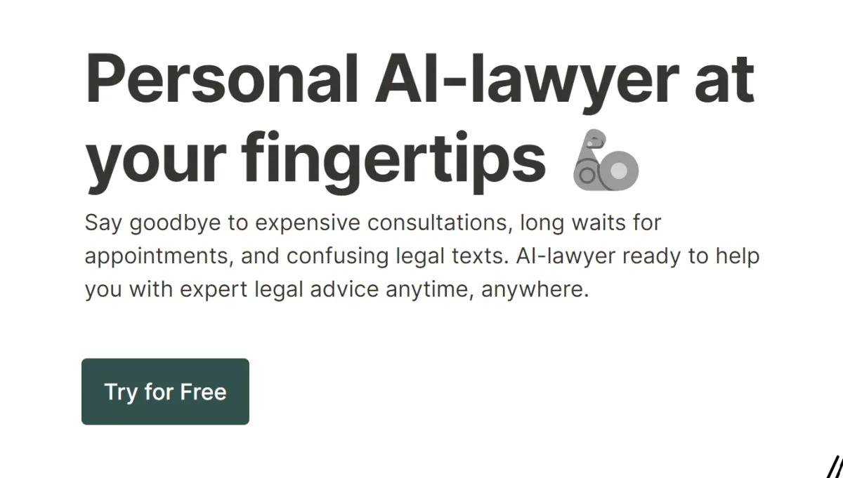 Сайт AI-Lawyer