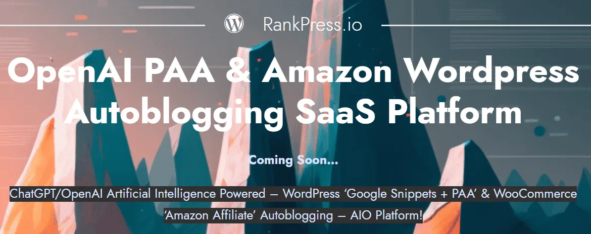 Сайт RankPress.io