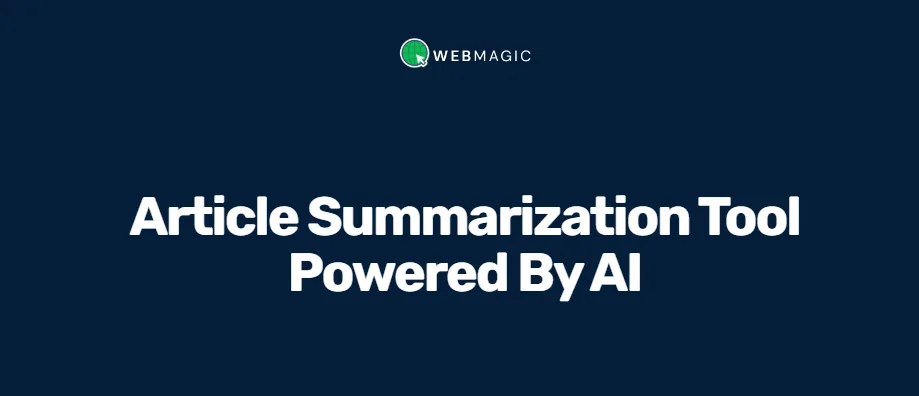 Сайт WebMagic AI