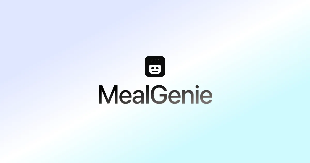 Сайт MealGenie