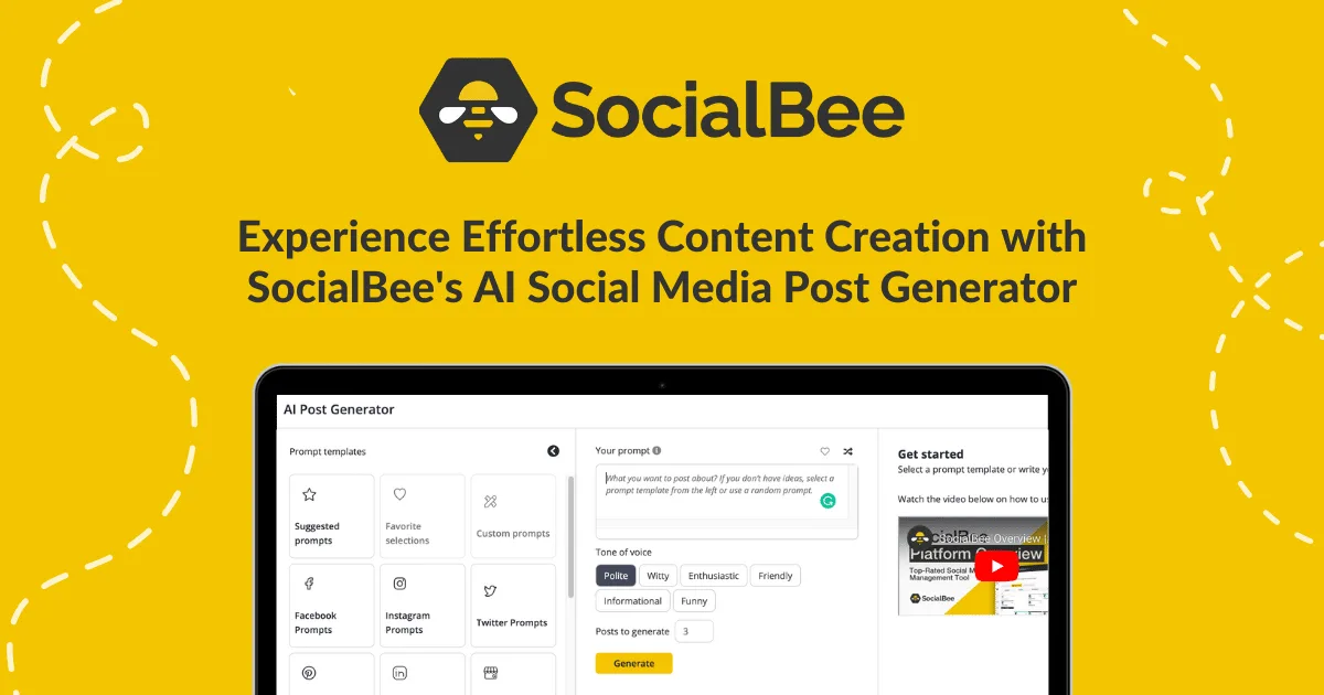 Сайт SocialBee