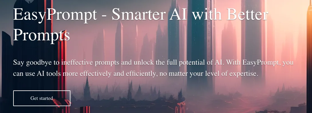 Сайт Easy Prompt
